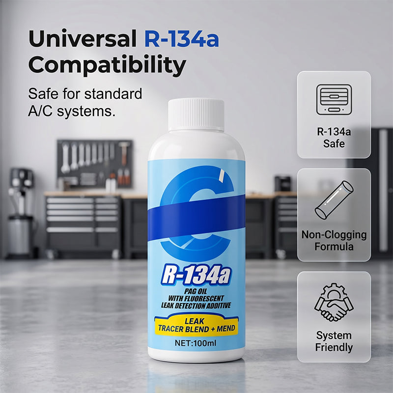 🥳HEISSER SALE 2026🥳💞50.000+ VERKAUFT!👵❤️Automotive A/C Leak Stop with UV Dye
