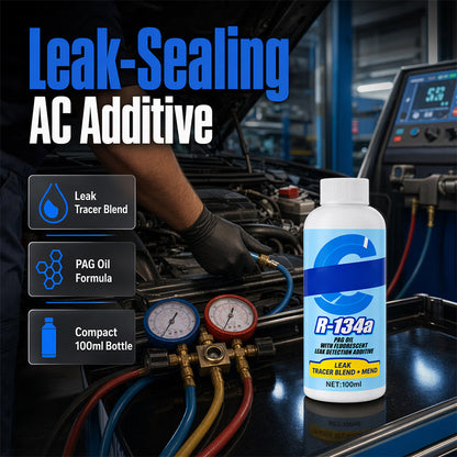 🥳HEISSER SALE 2026🥳💞50.000+ VERKAUFT!👵❤️Automotive A/C Leak Stop with UV Dye