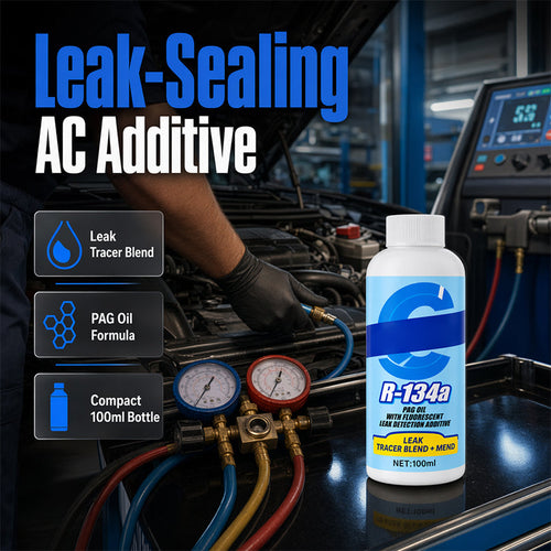 🥳HEISSER SALE 2026🥳💞50.000+ VERKAUFT!👵❤️Automotive A/C Leak Stop with UV Dye