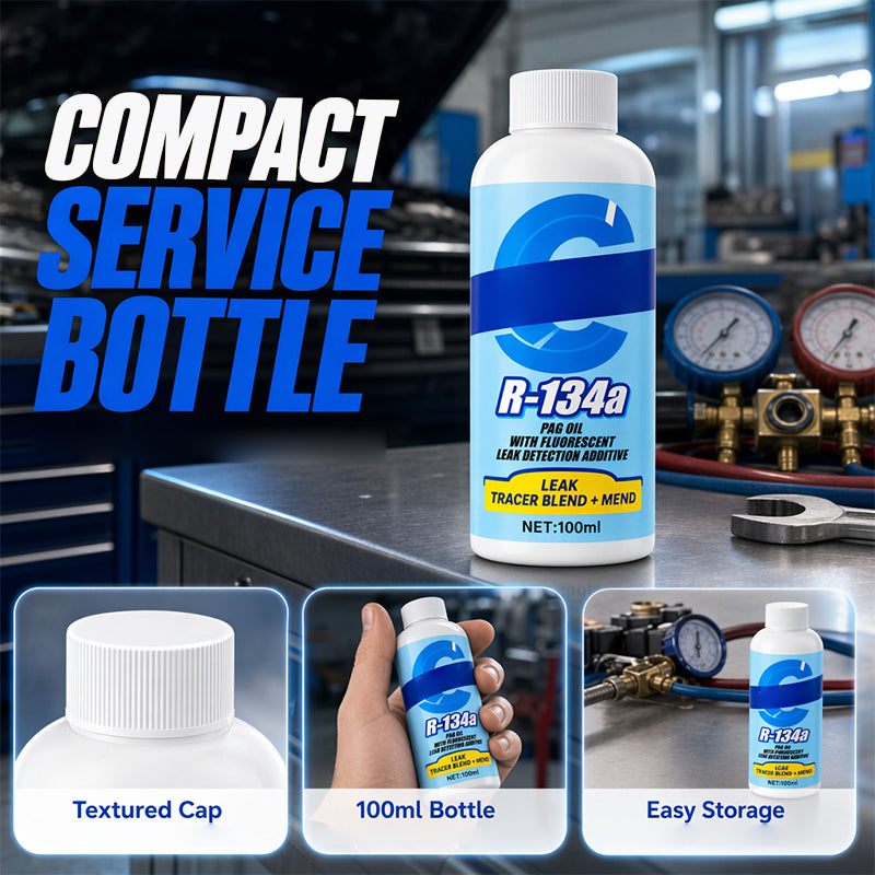 🥳HEISSER SALE 2026🥳💞50.000+ VERKAUFT!👵❤️Automotive A/C Leak Stop with UV Dye