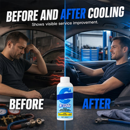 🥳HEISSER SALE 2026🥳💞50.000+ VERKAUFT!👵❤️Automotive A/C Leak Stop with UV Dye