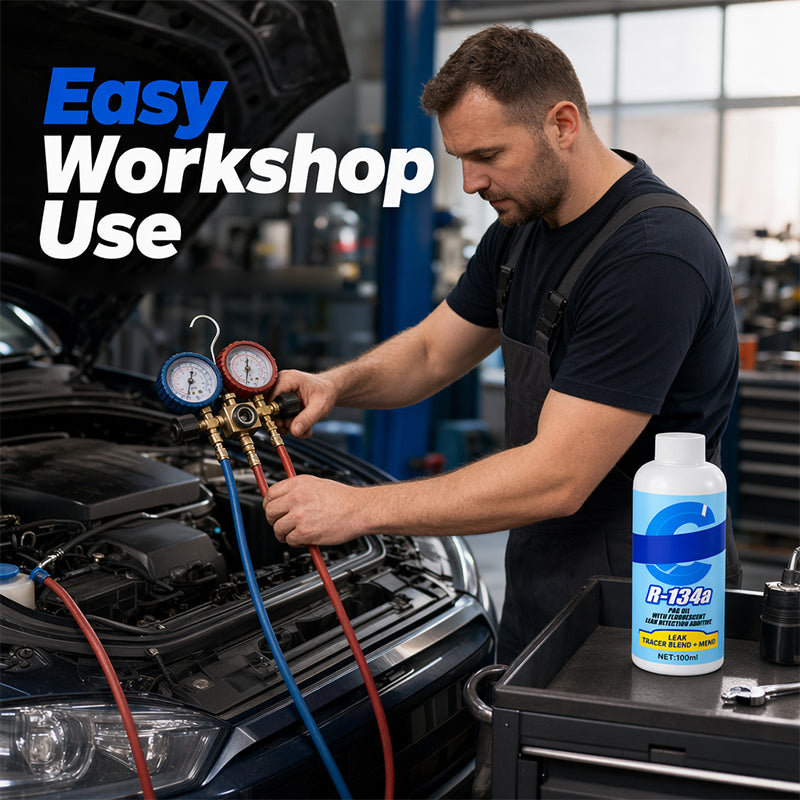 🥳HEISSER SALE 2026🥳💞50.000+ VERKAUFT!👵❤️Automotive A/C Leak Stop with UV Dye