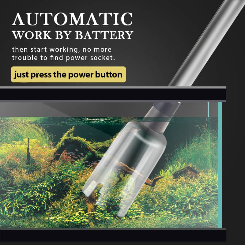 🐠📢 JETZT 50% RABATT! Elektrischer Aquarienkiesreiniger – Automatischer Mulmabsauger, wiederaufladbar & wasserdicht – Perfekt für sauberes Aquarium ohne Wasserwechselstress ✨