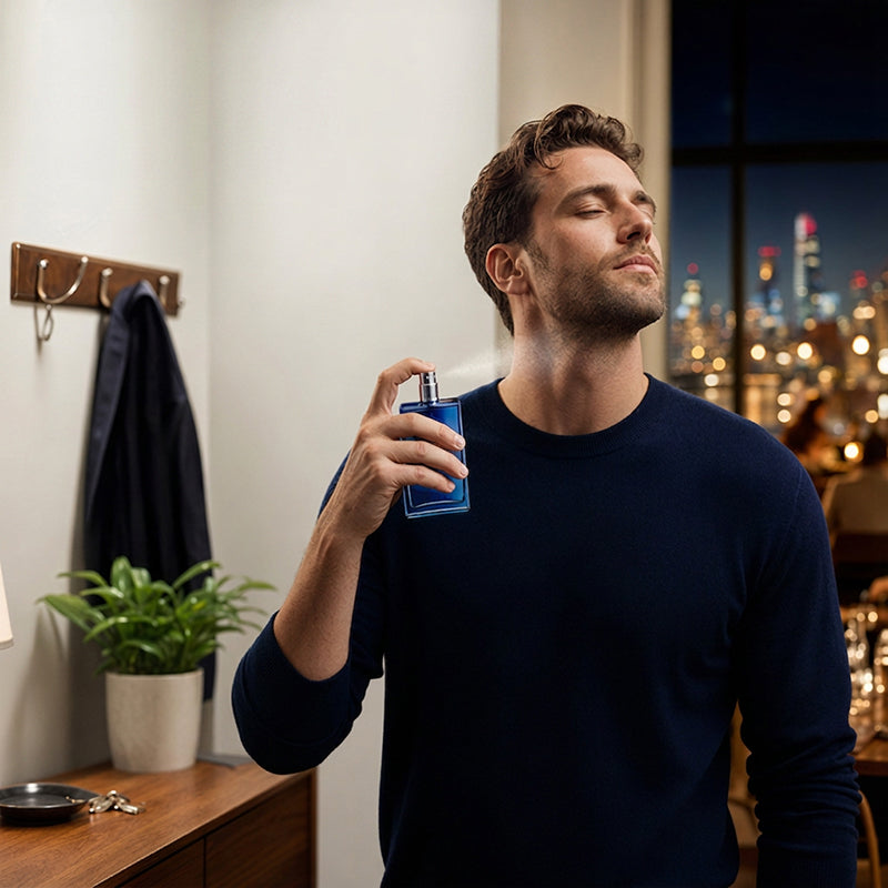 💗LETZTER TAG: 50 % RABATT💕 Eau de Parfum für Herren, 90 ml | Langanhaltender, frischer Zitrus- und aquatischer Duftspray | Arabischer Luxusduft für Ihn | Das perfekte Geschenk für Männer