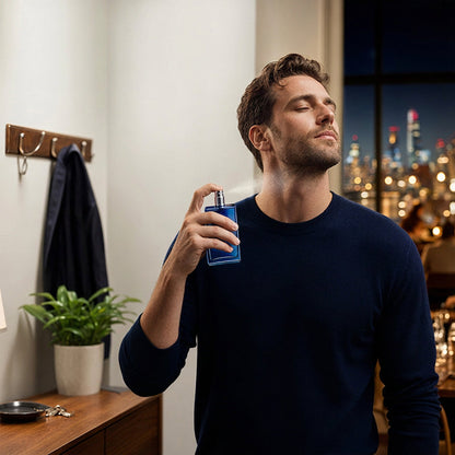 💗LETZTER TAG: 50 % RABATT💕 Eau de Parfum für Herren, 90 ml | Langanhaltender, frischer Zitrus- und aquatischer Duftspray | Arabischer Luxusduft für Ihn | Das perfekte Geschenk für Männer