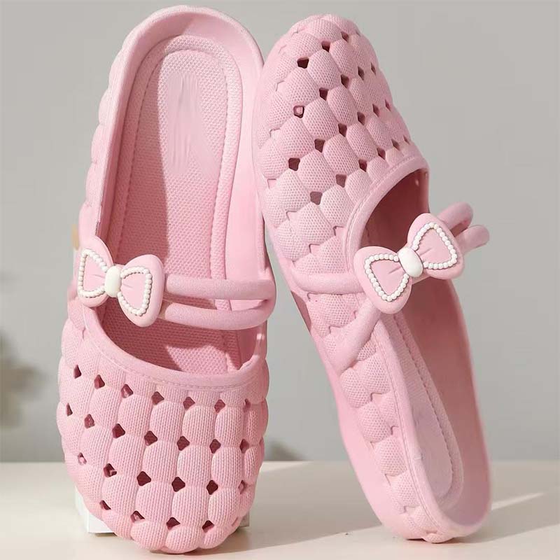 👡 50% RABATT! 🌸 Damen Geschlossene Atmungsaktive Pantoletten – Leicht, bequem & vielseitig – Ideal für Alltag, Büro & warme Tage ☀️