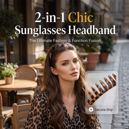 ⏳ Zeitlich begrenztes Angebot: 50 % Rabatt ⏰ 🕶️☀️ Kreative quadratische Sonnenbrille mit Kammrahmen