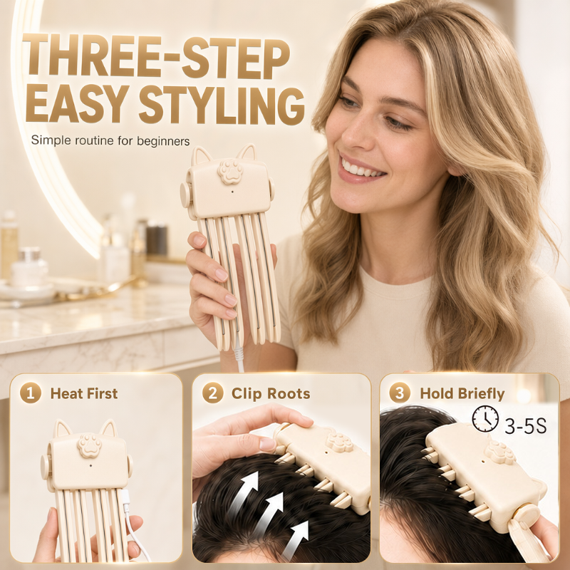 🔥 50 % RABATT – Volumen-Clip für Haarwurzeln – Sofortiges Volumen ohne Hitze, keine Abdrücke, leicht & bequem 💁‍♀️