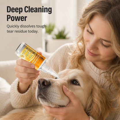 🐕2 KAUFEN, 1 GRATIS DAZU + 50 % RABATT! 🐱Sanfte Tropfen zur Entfernung von Augenflecken bei Haustieren
