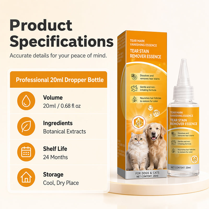 🐕2 KAUFEN, 1 GRATIS DAZU + 50 % RABATT! 🐱Sanfte Tropfen zur Entfernung von Augenflecken bei Haustieren