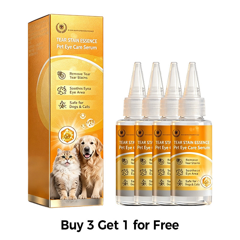 🐕2 KAUFEN, 1 GRATIS DAZU + 50 % RABATT! 🐱Sanfte Tropfen zur Entfernung von Augenflecken bei Haustieren