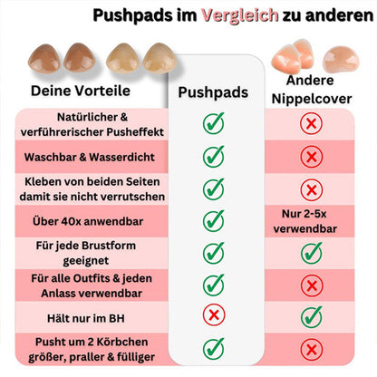 🌸LETZTER TAG ZUM SONDERPREIS!!🌸Beidseitig klebende Push-Up-Nippelabdeckungen