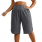 ⏰ Letzter Tag 50% Rabatt!🩳Damen-Loungeshorts mit weiter Beinpartie, knielang