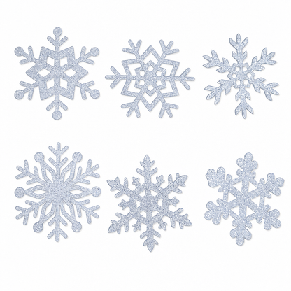 🥳2026 Hot Sale 💞50K+ verkauft!💥50% Rabatt!❄️Leuchtende Schneeflocken-Nachtlicht-Wandsticker